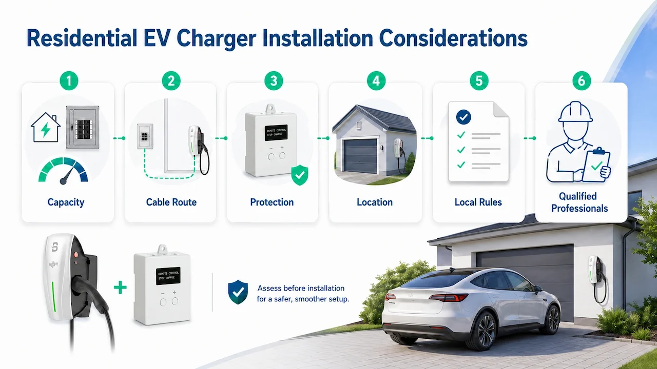 住宅用EV充電器 | 家庭用電気自動車充電ステーション - EVB
