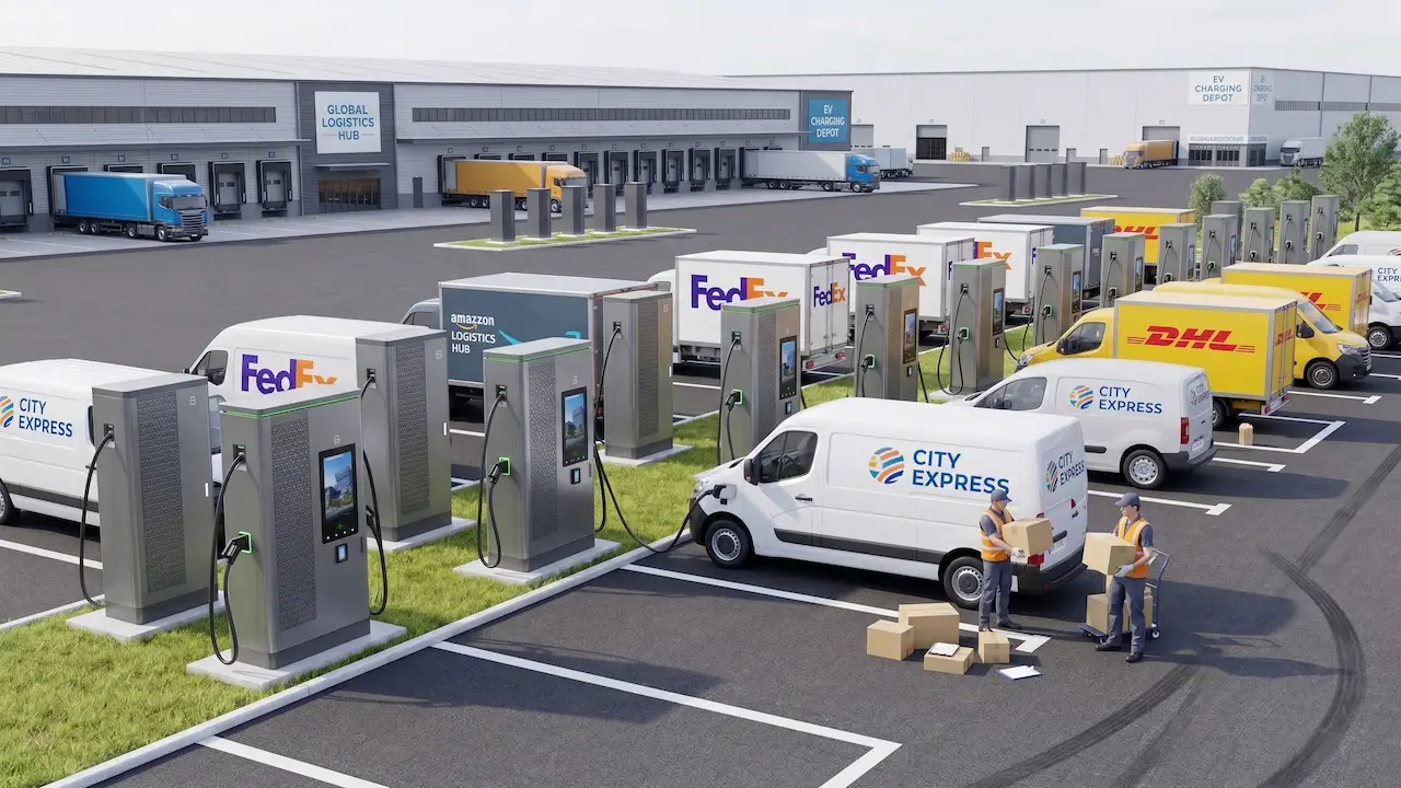 EV Fleet Charging Infrastructure & Solution | EVB