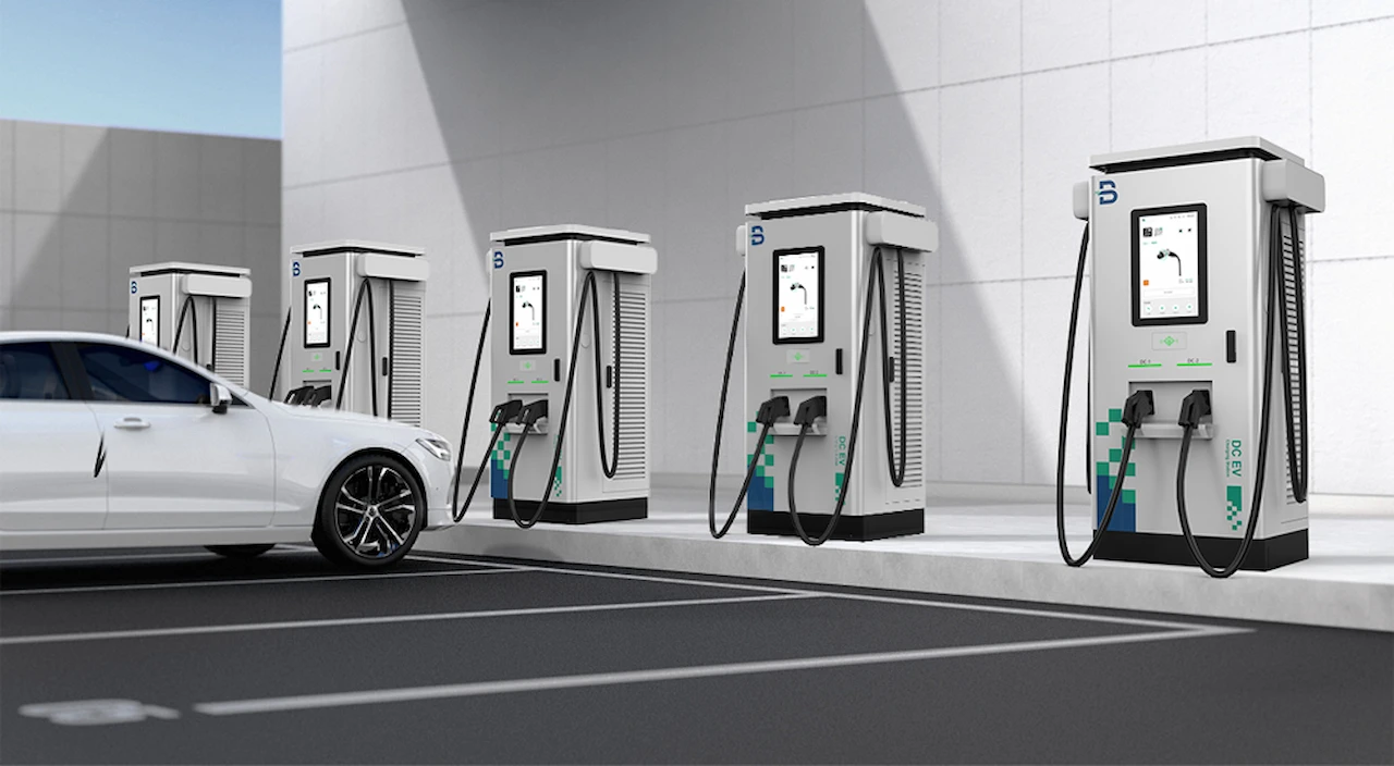 2 Guns DC EV Charger with Liquid Cooling: A Smart Choice for Commercial EV  Charging Solutions | EVB
