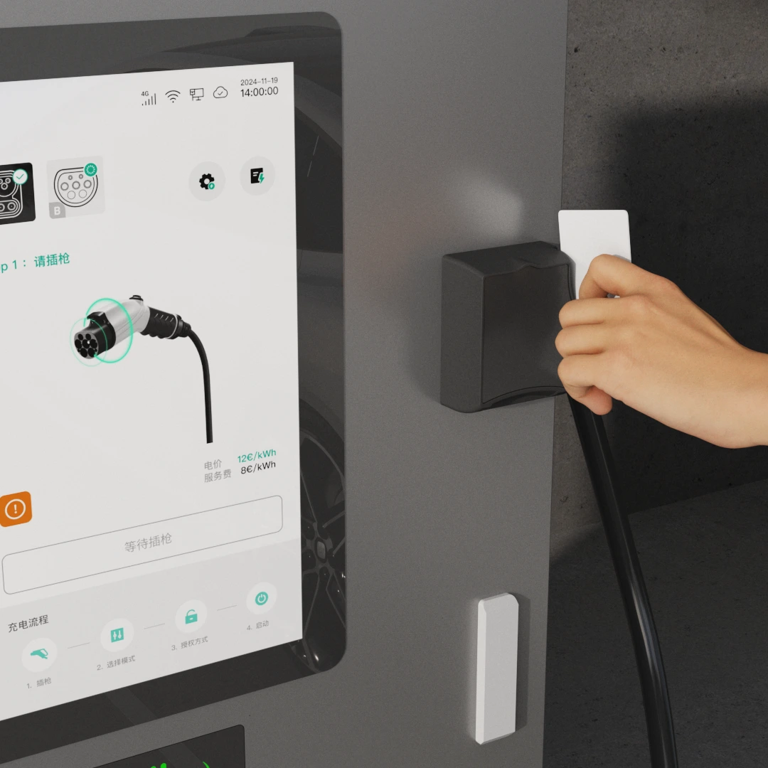 EV用床置き型商用60kW～320kW DC急速充電器 - EVB